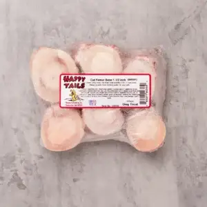 Cut Raw Femur Bone - 1.5"